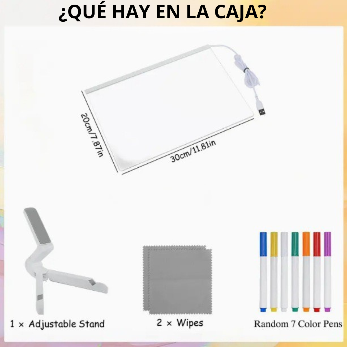 Pizarra LED para Dibujos